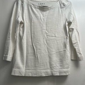 Loft 3/4 length sleeve top
